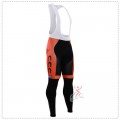 Ensemble cuissard vélo et maillot cyclisme hiver équipe pro CCC Sprandi Polkowice