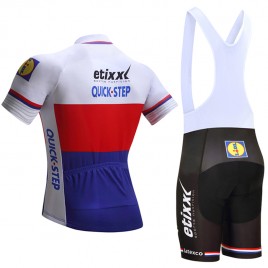 Ensemble cuissard vélo et maillot cyclisme équipe pro Etixx Quick Step