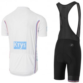 Ensemble cuissard vélo et maillot blanc Tour de France 2017 Krys