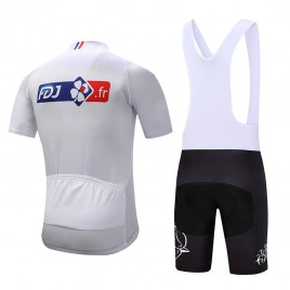 Ensemble cuissard vélo et maillot cyclisme équipe pro FDJ Tour 2017