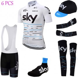 Tenue complète cyclisme équipe pro SKY blanc Tour 2017