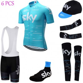 Tenue complète cyclisme équipe pro SKY blue edition 2017