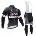 Ensemble cuissard vélo et maillot cyclisme hiver équipe pro Bora Hansgrohe Craft