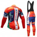 Ensemble cuissard vélo et maillot cyclisme hiver équipe pro Vini Fantini - Nippo