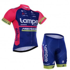 Ensemble cuissard vélo et maillot cyclisme équipe pro Lampre Merida