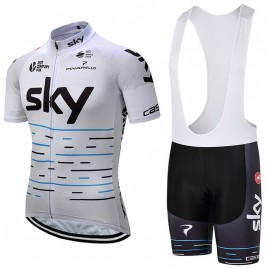 Tenue SKY blanc Tour de France 2017 série limitée