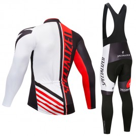 Ensemble cuissard vélo et maillot cyclisme hiver pro Specialized