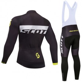 Ensemble cuissard vélo et maillot cyclisme hiver Scott Rc pro 2018