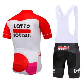 Ensemble cuissard vélo et maillot cyclisme équipe pro Lotto Soudal 2018