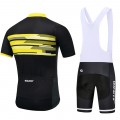 Ensemble cuissard vélo et maillot cyclisme équipe pro Giant 2018 yellow edition