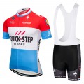 Ensemble cuissard vélo et maillot cyclisme équipe pro Quick Step Floors 2018