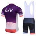 Ensemble cuissard vélo et maillot cyclisme équipe pro LIV 2018