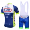 Ensemble cuissard vélo et maillot cyclisme équipe pro Wanty 2018