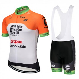 Ensemble cuissard vélo et maillot cyclisme équipe pro Cannondale Drapac 2018