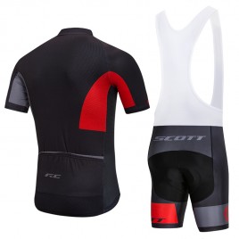 Ensemble cuissard vélo et maillot cyclisme pro SCOTT RC 2018