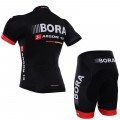 Ensemble cuissard vélo et maillot cyclisme équipe pro Bora Argon