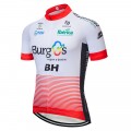 Maillot vélo équipe pro BURGOS BH 2018 manches courtes