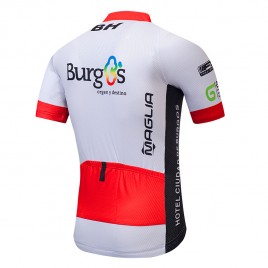 Maillot vélo équipe pro BURGOS BH 2018 manches courtes