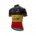 Maillot vélo équipe pro Quick Step champion belgique manches courtes