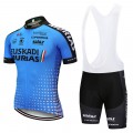 Ensemble cuissard vélo et maillot cyclisme pro EUSKADI Murias 2018 bleu