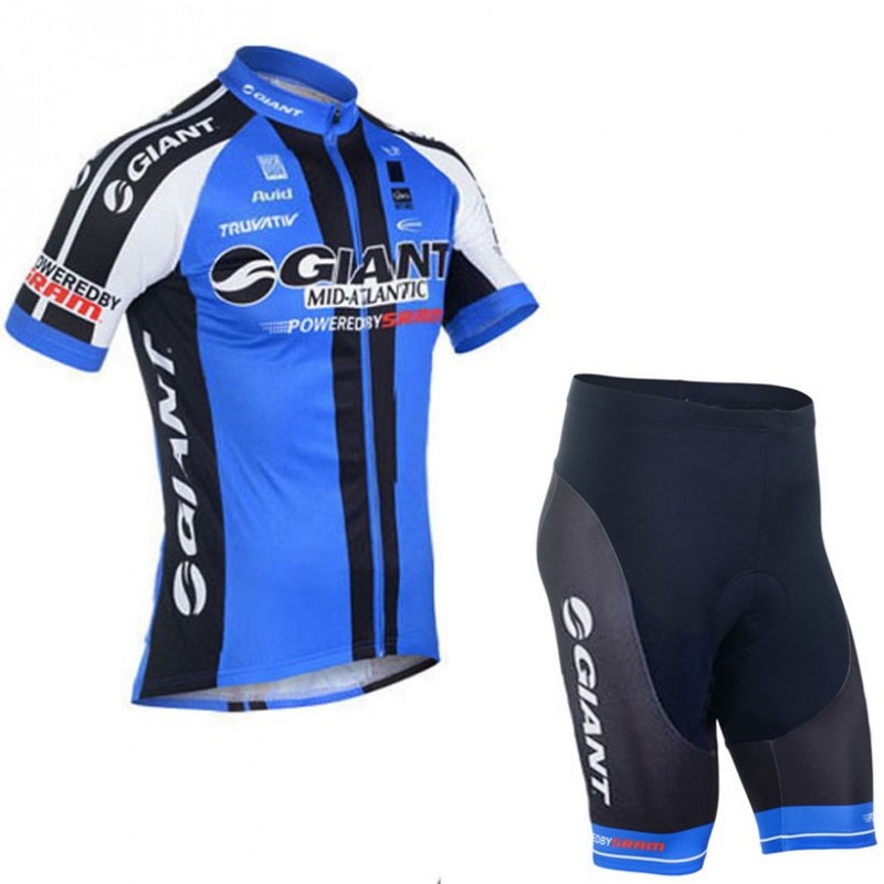 Ensemble cuissard v lo et maillot cyclisme quipe pro Giant