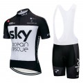 Ensemble cuissard vélo et maillot cyclisme pro SKY Ocean Rescue noir