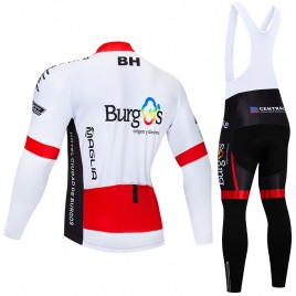 Ensemble cuissard vélo et maillot cyclisme hiver pro BURGOS BH 2018