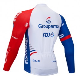 Maillot vélo hiver pro FDJ GROUPAMA 2018