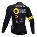 Maillot vélo hiver pro Direct Energie 2018