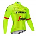 Maillot vélo hiver pro Trek Segafredo 2018