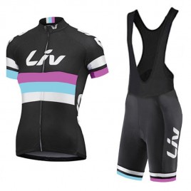 Ensemble cuissard vélo et maillot cyclisme femme Liv