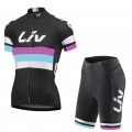 Ensemble cuissard vélo et maillot cyclisme femme Liv