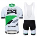 Ensemble cuissard vélo et maillot cyclisme pro HERBALIFE 2019 blanc