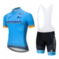 Ensemble cuissard vélo et maillot cyclisme pro ASTANA 2019