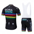 Ensemble cuissard vélo et maillot cyclisme pro BORA 2019 UCI