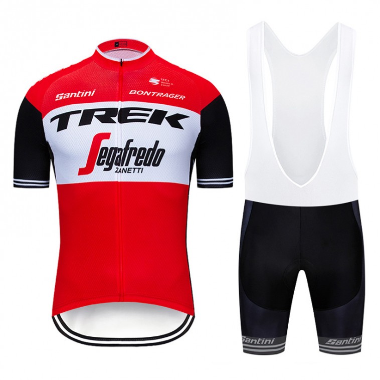 Ensemble cuissard vélo et maillot cyclisme pro TREK Segafredo 2019