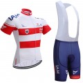 Ensemble cuissard vélo et maillot cyclisme équipe pro IAM Cycling