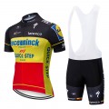 Ensemble cuissard vélo et maillot cyclisme pro DECEUNINCK QUICK STEP 2019 Belgique