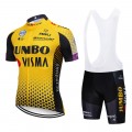 Ensemble cuissard vélo et maillot cyclisme pro Jumbo Visma 2019
