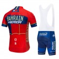 Ensemble cuissard vélo et maillot cyclisme pro Bahrain Merida 2019