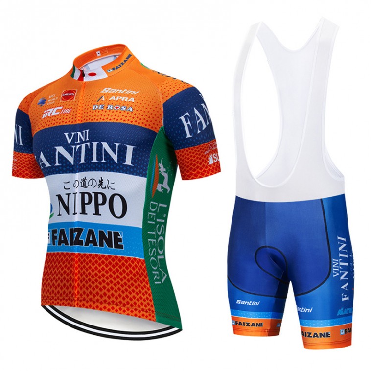 Ensemble cuissard vélo et maillot cyclisme pro Vini Fantini - Nippo 2019