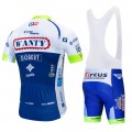 Ensemble cuissard vélo et maillot cyclisme pro WANTY Gobert 2019