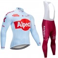 Ensemble cuissard vélo et maillot cyclisme hiver pro KATUSHA ALPECIN 2019