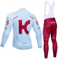 Ensemble cuissard vélo et maillot cyclisme hiver pro KATUSHA ALPECIN 2019