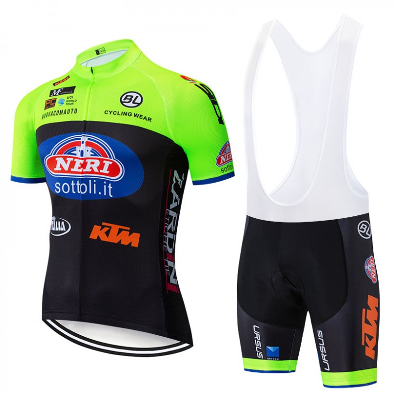 Ensemble cuissard velo et maillot cyclisme pro NERI Selle Italia KTM 2019 Tenuevelo