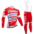 Ensemble cuissard vélo et maillot cyclisme hiver pro Androni Giocattoli 2019