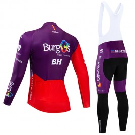 Ensemble cuissard vélo et maillot cyclisme hiver pro BURGOS BH 2019