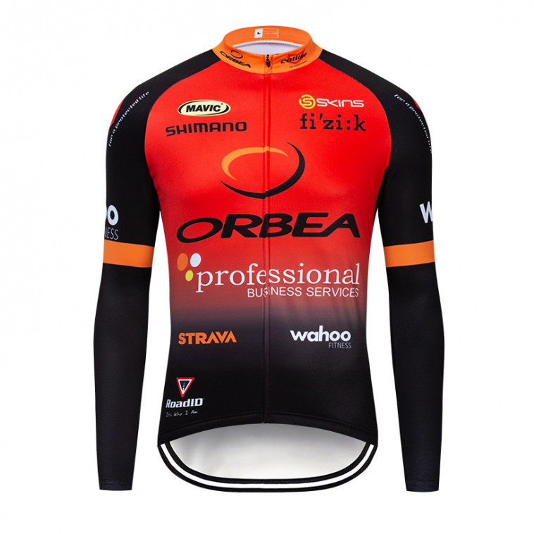 Maillot vélo hiver pro ORBEA 2019