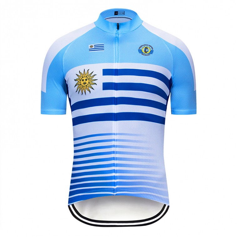 Maillot vélo équipe pro Uruguay 2019