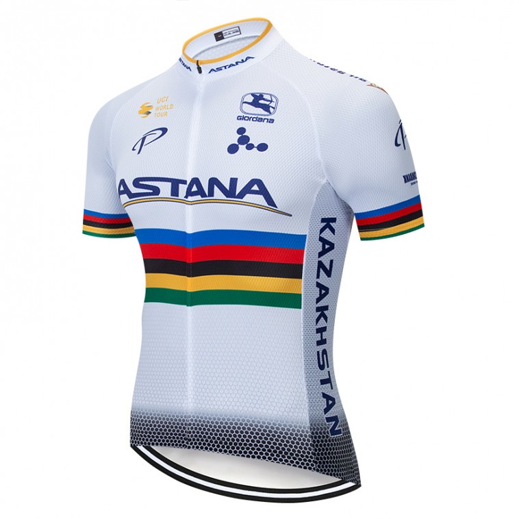 Maillot vélo équipe pro ASTANA 2019 UCI